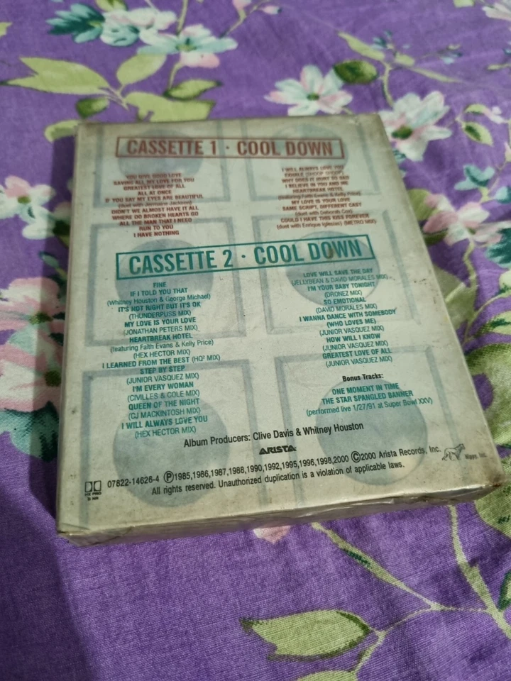 Whitney Houston The Greatest Hits Cassette INDIA Mint 2000 - Image 2 of 4