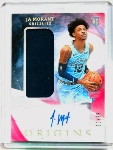 2019-20 Panini Origins Ja Morant RPA Auto RC #153 serial /99 🔥