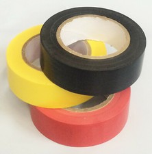 High Quality PVC Electrical Wire Insulating Tape Roll Tape 3 Color 9.9ft/3.0m