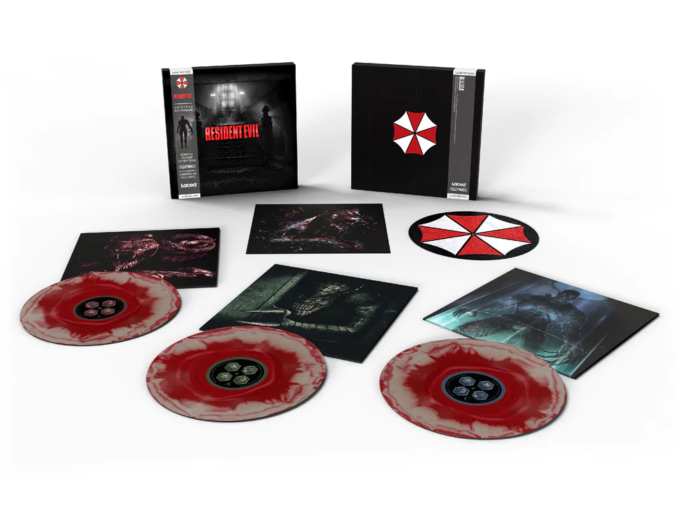 Resident Evil 1996 Original Vinyl Record Soundtrack + Remix 3 LP