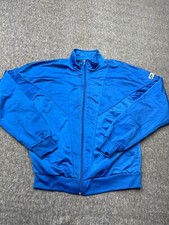 VTG 90s Nike Full Zip Warm Up Jacket Blue Medium M