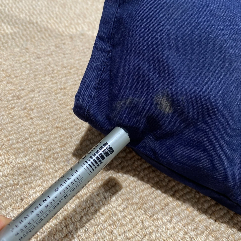 Eddie Bauer Parka Jacket Mens XL Big Tall Navy Blizzard Down Puffer Coat Hooded - Image 2 of 4