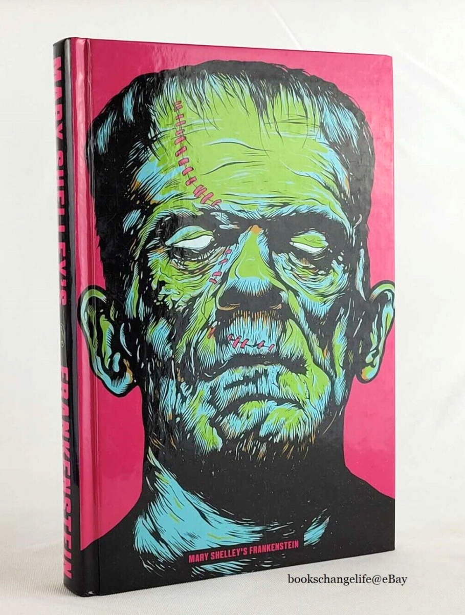 FRANKENSTEIN by Mary Shelley Deluxe Hardcover Hardback