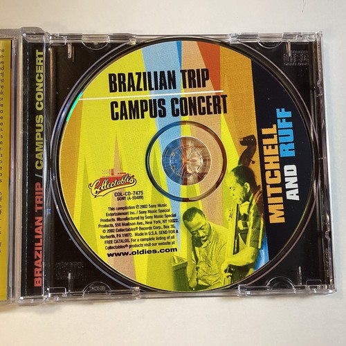 Brazilian Trip / Campus Concert by The Mitchell-Ruff Duo Jazz CD - Free Shipping - Picture 4 of 6