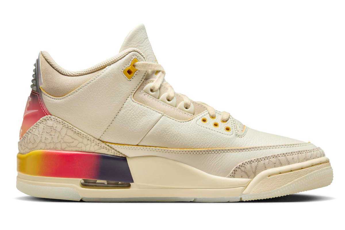 J Balvin × Nike Air Jordan 3 Retro SP Sunset FN0344-901 Beige