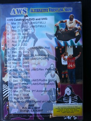 Wrestling Dvd Lucha Libre Aws/fmll Debut 3/23/02 AAA Wwe Cmll | eBay