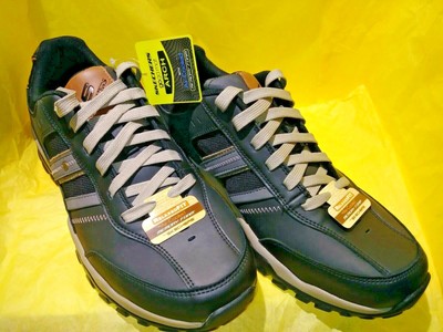 skechers memory foam mens yellow