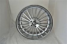 20 Bentley Gt Gtc Spur Premium Wheels 2003-2011 Gtx59 Silver Chrome Lip 5x112 20 Bentley Gt Gtc Spur Premium Wheels 2003-2011 Gtx59 Silver Chrome Lip 5x112