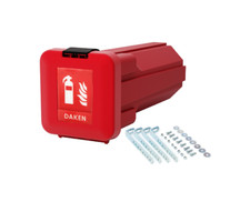 Daken Sliden LKW Feuerlöscherkasten Schutzbox für 6kg Feuerlöscher inkl. Halter