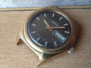 Authentic RARE Vintage WATCH Men's Rocket RAKETA 2628 H USSR СССР retro gold plated au 10
