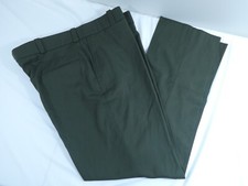 FLYING CROSS JUSTICE 35225 WOMENS 24 UNHEMMED PANTS FOREST GREEN