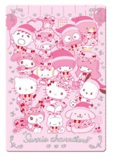 SANRIO CHARACTERS Trading Card W 8 No.30 Sanrio Characters BANDAI Japan