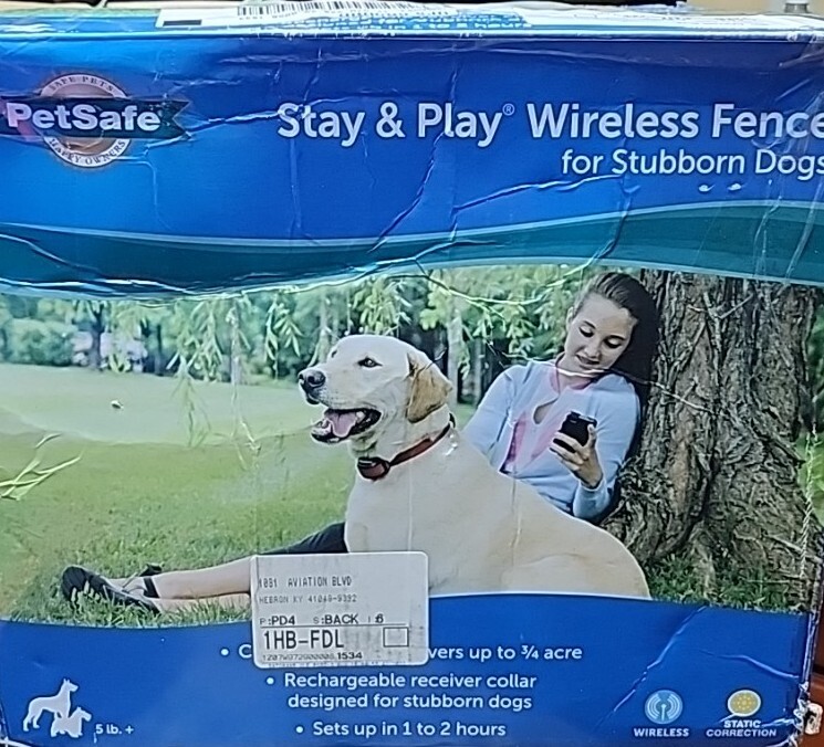 PetSafe PIF0013663 Stay and Play Wireless Fence for Stubborn Dogs