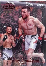 2024 Topps Gold Label UFC Red /25 MERAB DVALISHVILI No. 1!