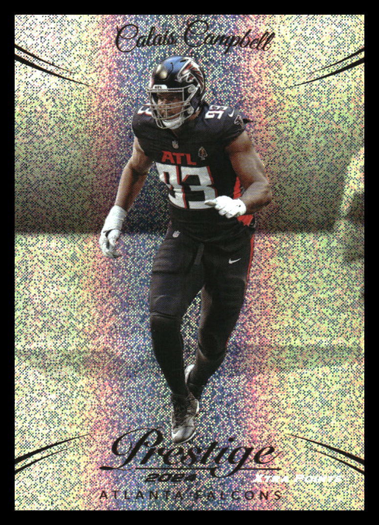 2024 Panini Prestige #16 Calais Campbell Galaxy Xtra Points