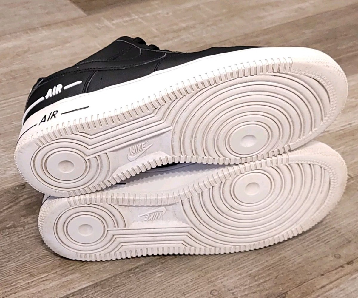Nike Air Force 1 Double Air Low Black White CJ1379-001 Men