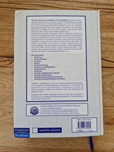 Verteilte Systeme Grundlagen und Paradigmen Tanenbaum Informatik Lehrbuch Buch - Bild 2 von 7