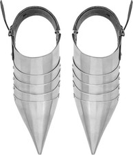 Medieval Gothic Sabaton Armor Shoes Steel Feet Armor LARP Warrior Wearable Shoes