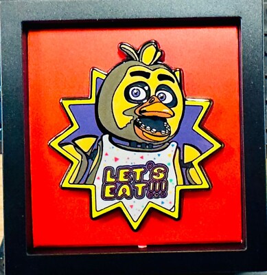 FiGPiN - Five Nights at Freddy's - Enamel Pin (Series 2) ''CHICA'' QR Code Locked
