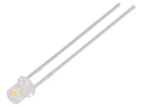 2X LL-304WC1X-W5-3P Led 3 Mm Weiß Neutral 780-1300Mcd 100° Front: Flach 5500K Lu