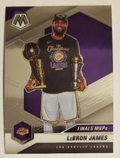 2020-21 MOSAIC  Basketball🏀  LEBRON JAMES🏀 LA LAKERS #297 FINALS MVP'S INSERT 
