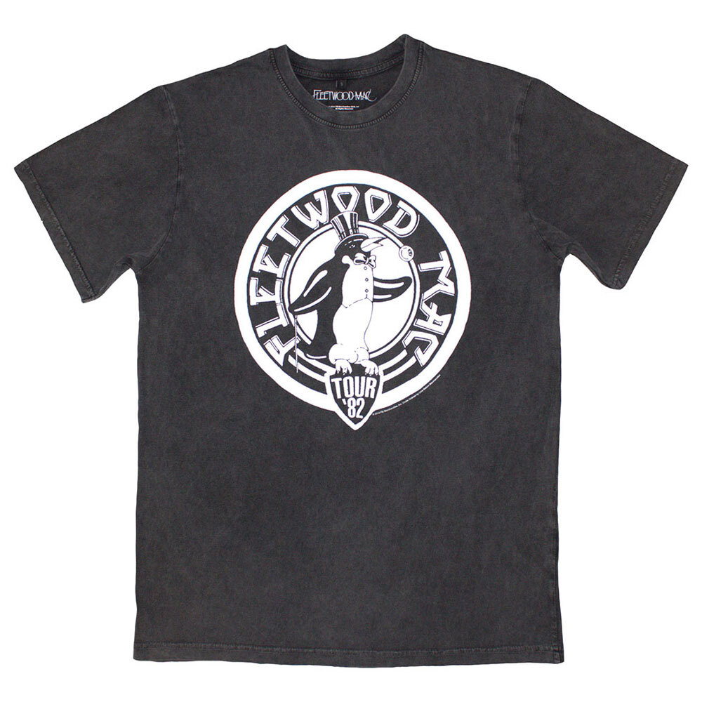 Vintage Fleetwood Mac 1982 Tour Penguin Stone Wash Tee