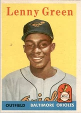 1958 Topps 471 Lenny Green RC EX #D262339