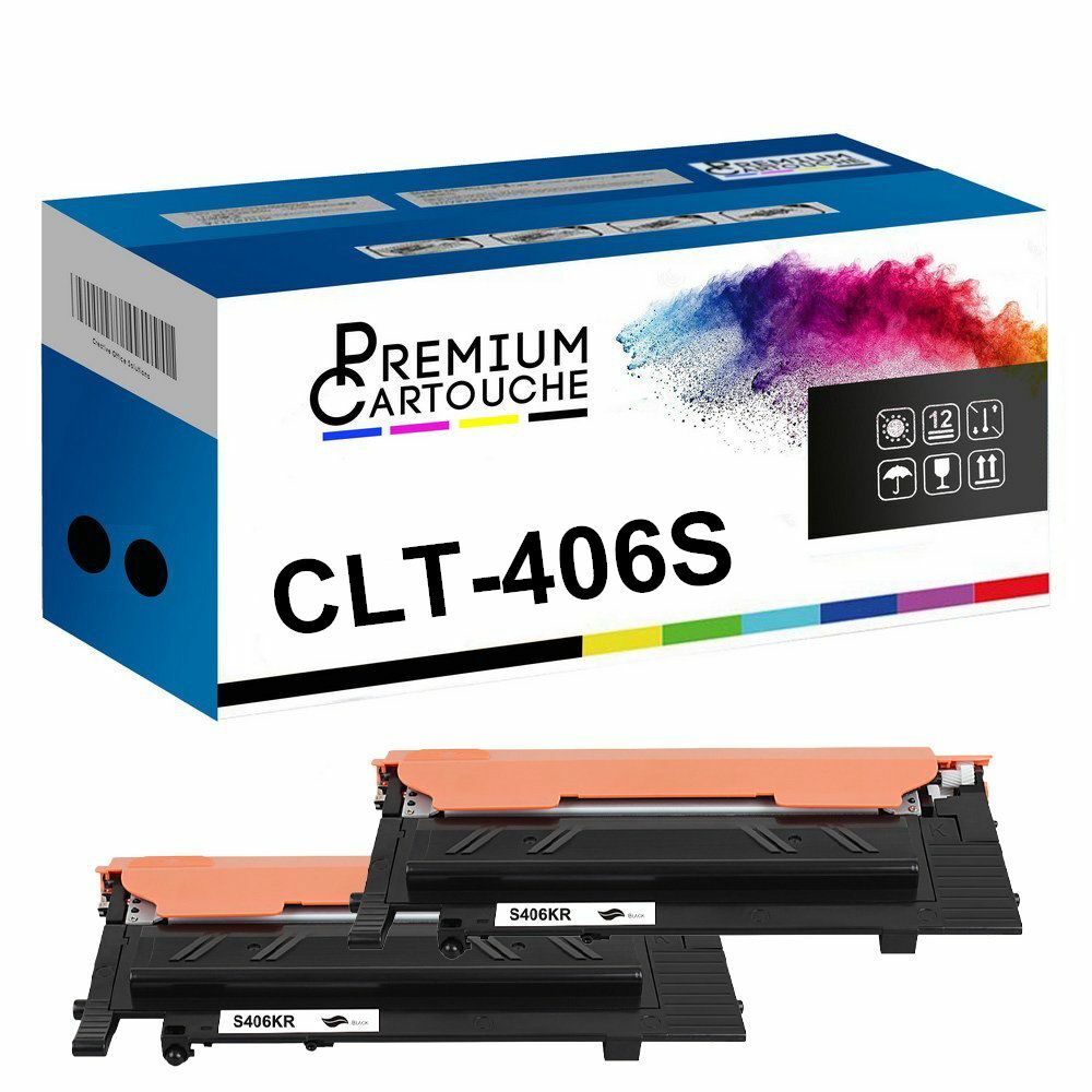 Toner CLT-C406S CLT-M406S CLT-Y406S compatible pour remplacer vos cartouches vides sans fuite de poudre