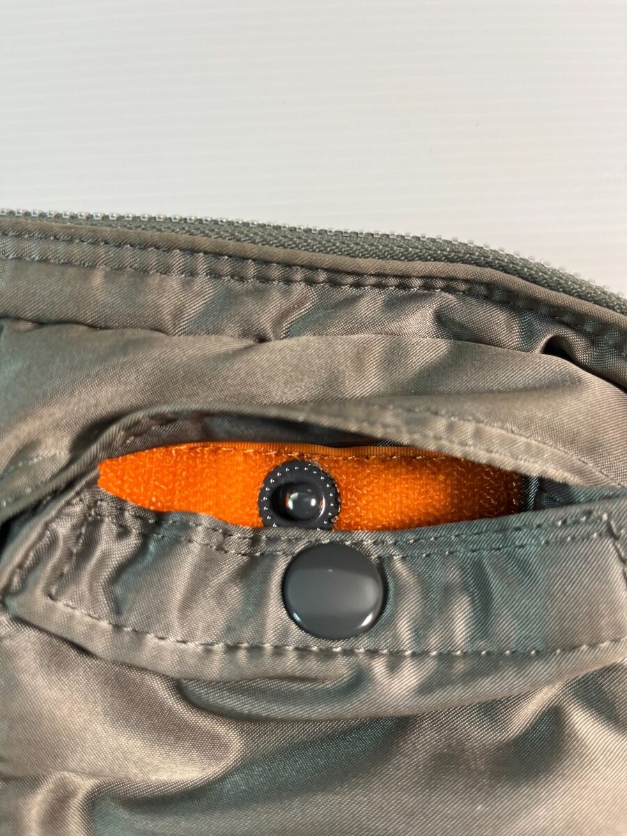 Yoshida Porter Tanker Mini Waist Bag Pouch Silver Gray Japan Yoshida Porter Tanker Mini Waist Bag Pouch Silver Gray Japan