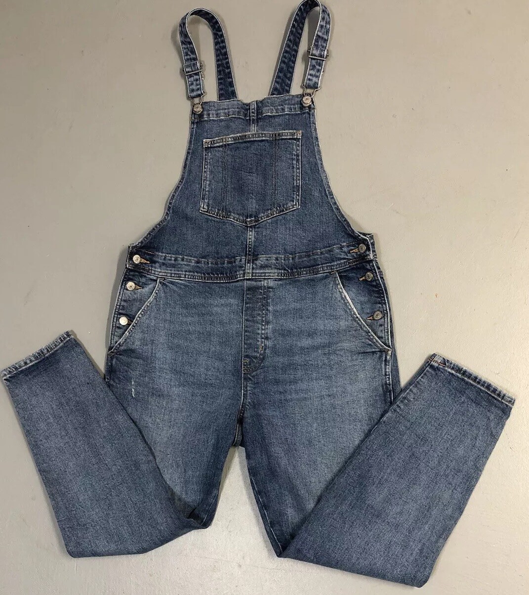 Mono Old Navy W 14 Pierna Cónica OG Denim Bri Margarita Utilitario Ropa de Trabajo
