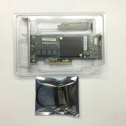 Adaptec ASR-71605 16 Ports 2274400-R Raid Card AFM-700 1GB Cache with Battery