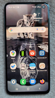 Samsung Galaxy S10e SM-G970F - 128GB  Prism Green (Dual-SIM) mit 128 GB SD-Karte