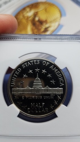 1989-S NGC PF70 UCAM Congress Commemorative Half Dollar - Picture 6 of 6