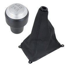 Schaltknauf 5-Gang + Schaltmanschette mit für Hyundai Getz 2002-2007 Rahmen