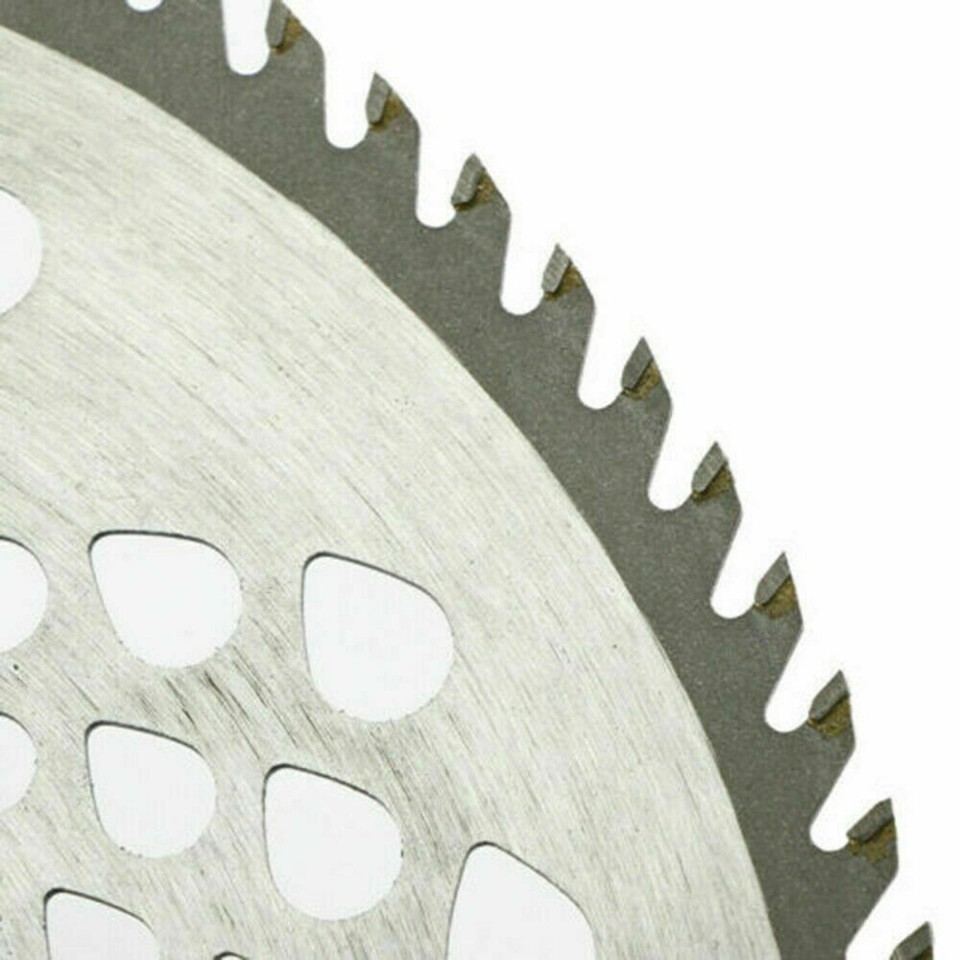 80T Lawn Mower Grass Trimmer Head Brush Cutter Cropper Disc Alloy Blade