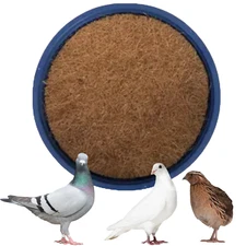 Plastic Bird Nest Pigeon Nesting Bowls Breeding Hatching Box  For Pigeons Quails