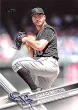 2017 Topps #371 Chad Bettis NM-MT Rockies ID:6491