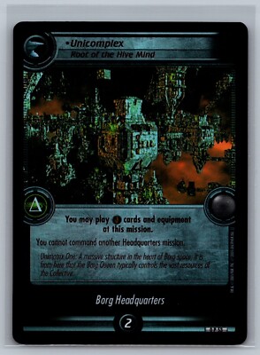 Star Trek CCG 2E Unicomplex, Root of the Hive Mind #0 P 53 Promo Foil TCG