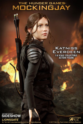  Sideshow STAR ACE   Katniss Everdeen The Hunger Games 12'' 1/6 -Figur Neu 