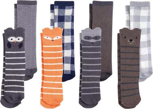 Baby Girls' Cotton Rich Knee-High Socks