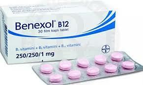 Bayer Benexol B12 Vitamin B1-B6-B12 50 Tablets