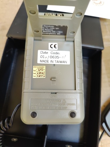 SPER Scientific Light Meter LUX/FC - Model 840020C - NIST Calibration - Picture 6 of 13