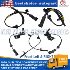 ABS Wheel Speed Sensor ALS2596,ALS2595 Front Left & RIGHT Fit Fusion Lincoln MKZ