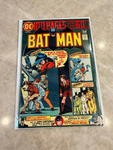 Batman #259 1974 DC Comic Bronze Age 100 Pg F-VG The Shadow