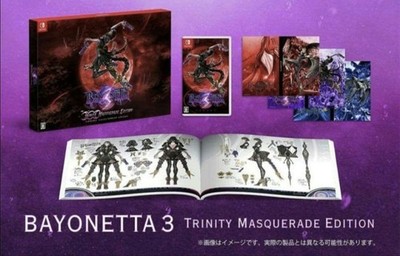Bayonetta 1-2-3 Collector Set w/ Art Book Reversible Covers & Display Storage JP