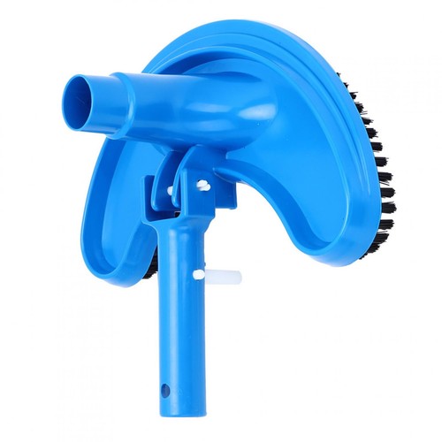 Portable Swimming Pool Vacuum Head Half Moon Bottom Cleaning Brush - Picture 2 of 5