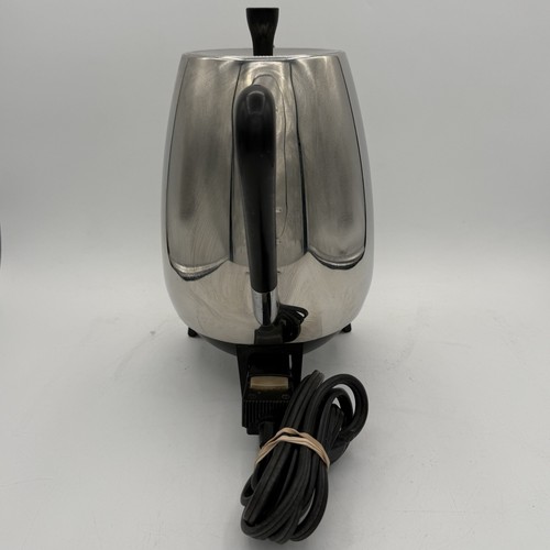 Caffettiera vintage West Bend a percolatore automatico da 6 a 10 tazze made in USA LEGGI - Foto 2 di 17