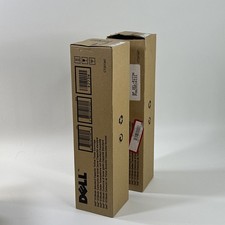 2 Genuine OEM Dell 5130cdn R273N Yellow Toner Cartridge