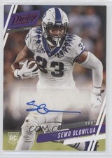 2020 Chronicles Draft Picks Prestige Signatures Red Sewo Olonilua #11 Auto 0a3