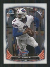2014 Bowman Chrome #19 EJ Manuel Buffalo Bills 40865